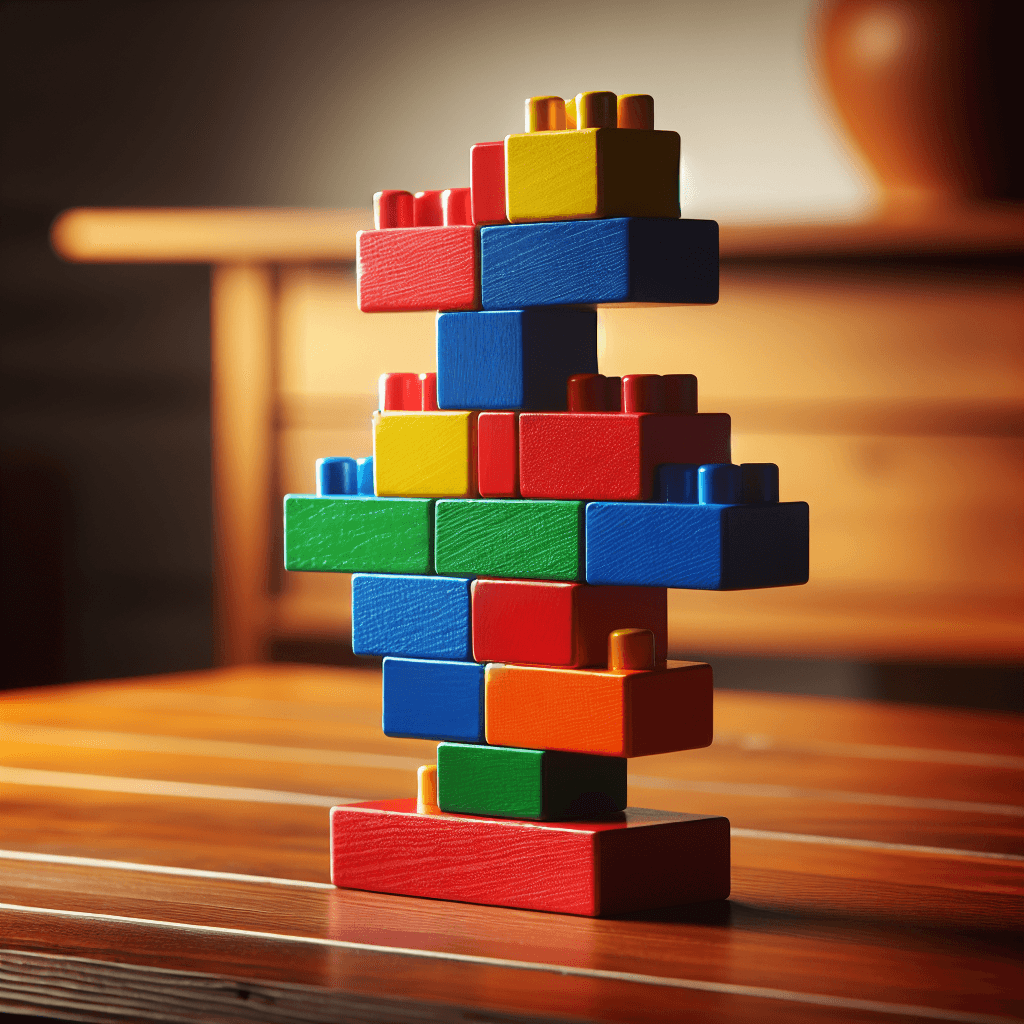Building Bridges with Children’s Blocks: A Physics and Math Exploration