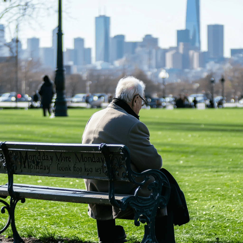 Monday Anxiety and Its Impact on Elderly Health