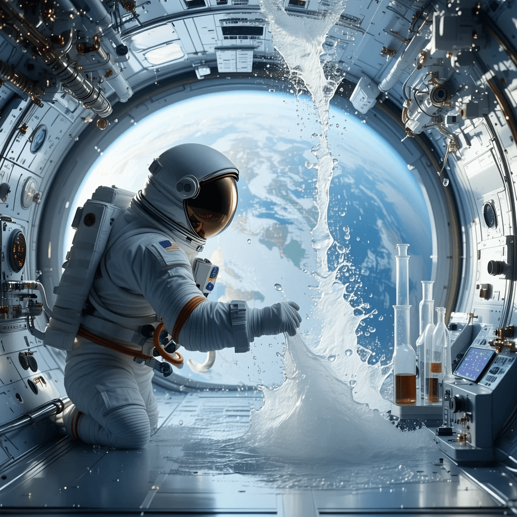 Exploring the Potential of Microgravity: The Clipped Ring Drops Experiment