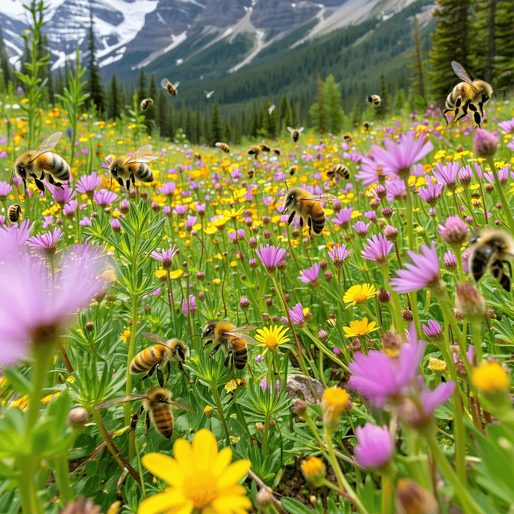 Wild Bee Nutrition: A Study on Pollen Collection