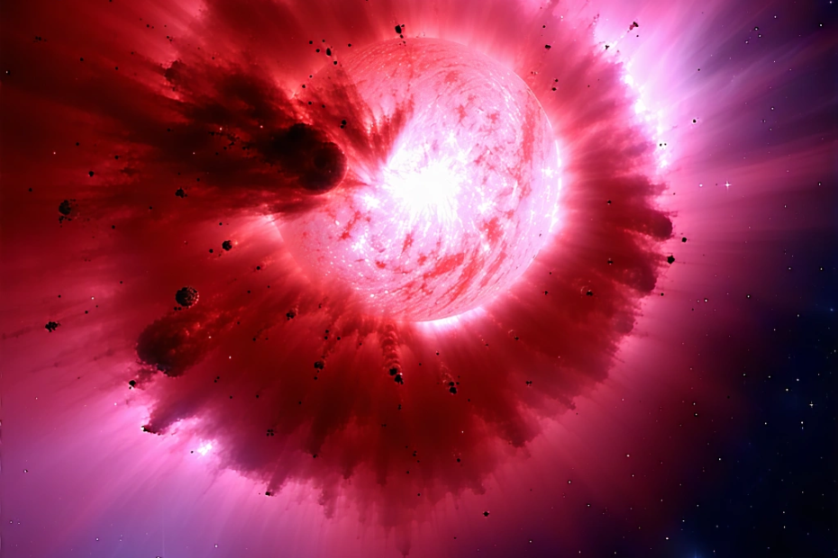 James Webb Telescope Sheds Light on Red Supergiant Star Explosions