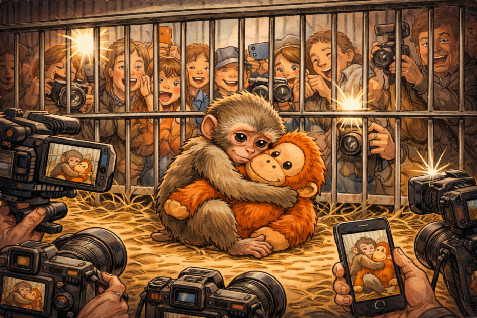 Punche and the Plushie: A Viral Baby Monkey Story That Opens a Bigger Question