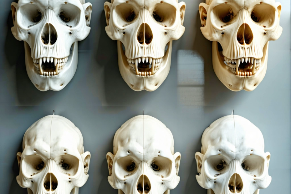 Rapid Evolution of Human Skulls and Faces