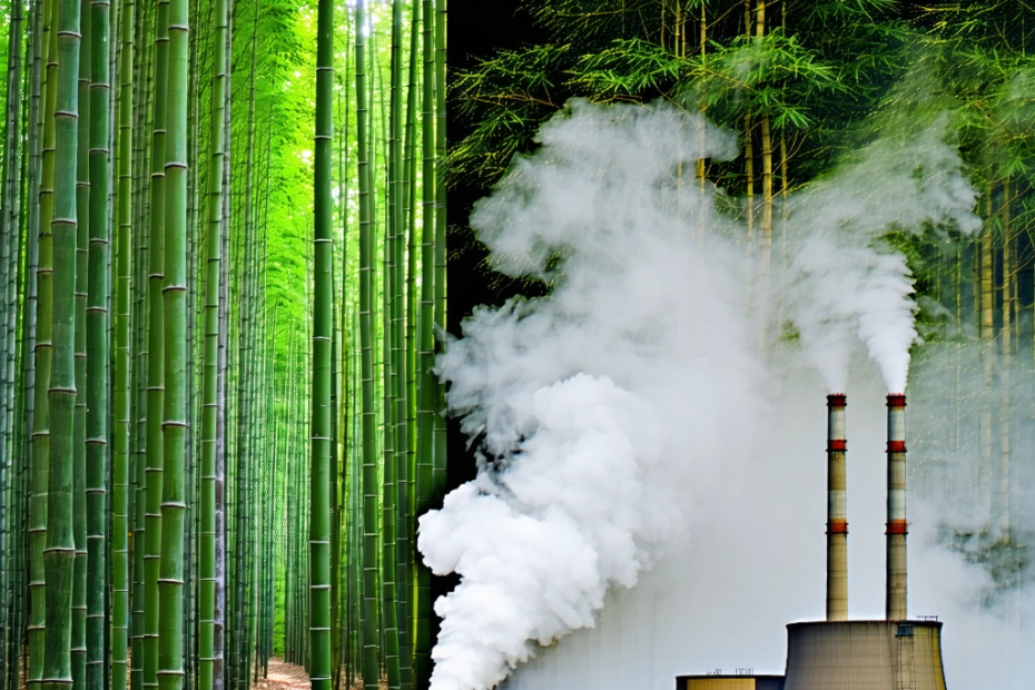 Environmental Impact of Bamboo and Wood Tissues