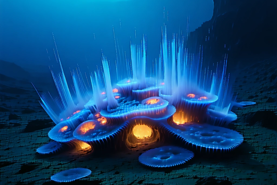 Hidden Worlds of Microbial Life in the Depths of the Oceans