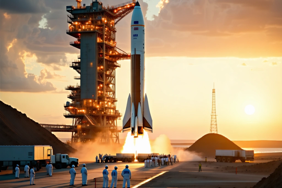 Blue Origin Launches New Glenn with ESCAPADE Mission