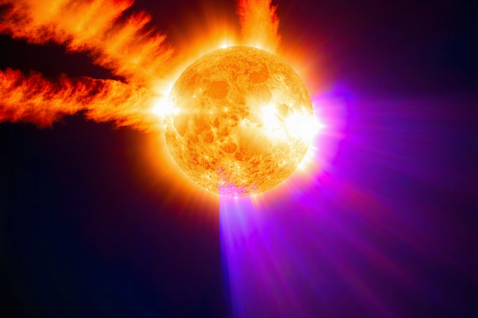 Massive Solar Flare Eruption