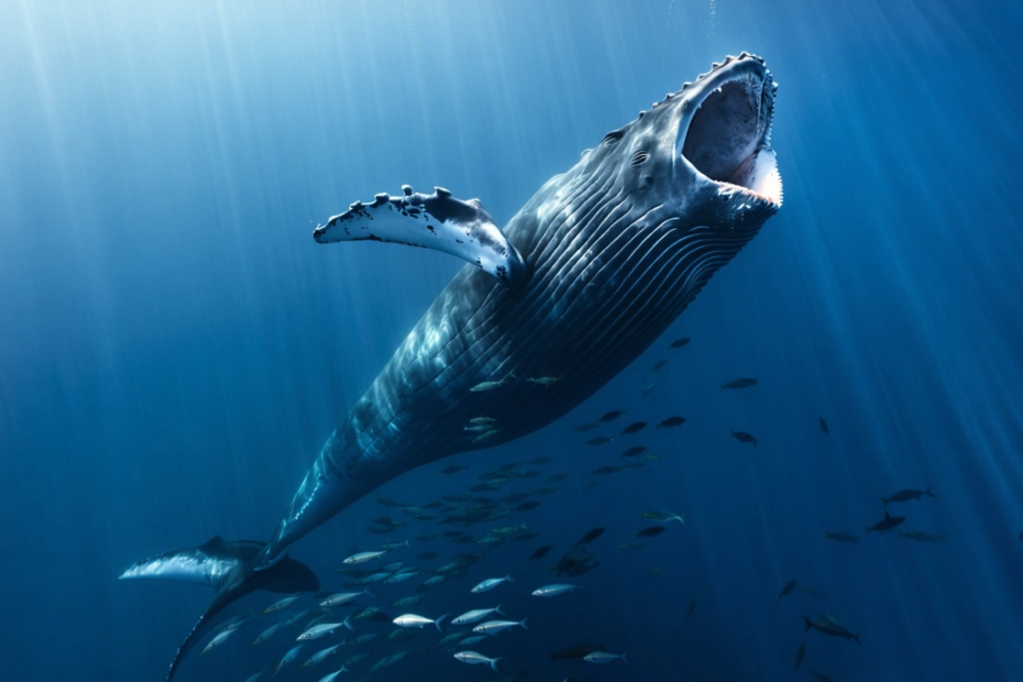Why Are Humpback Whales Gaping Their Jaws Without Eating?