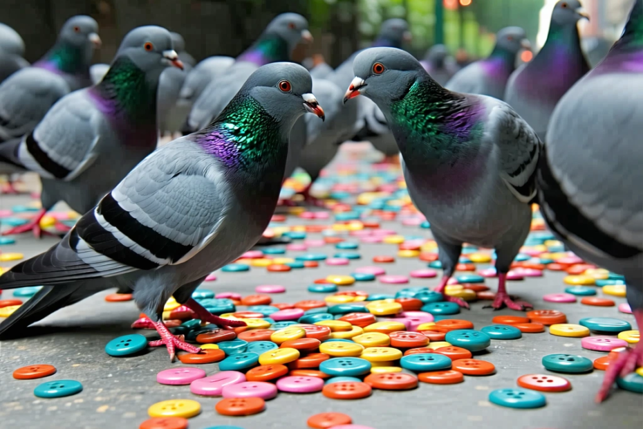Why Pigeons Thrive on the Edge of Chaos