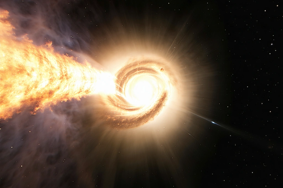 Cosmic Feast: The Voracious Black Hole Lighting Up the Universe