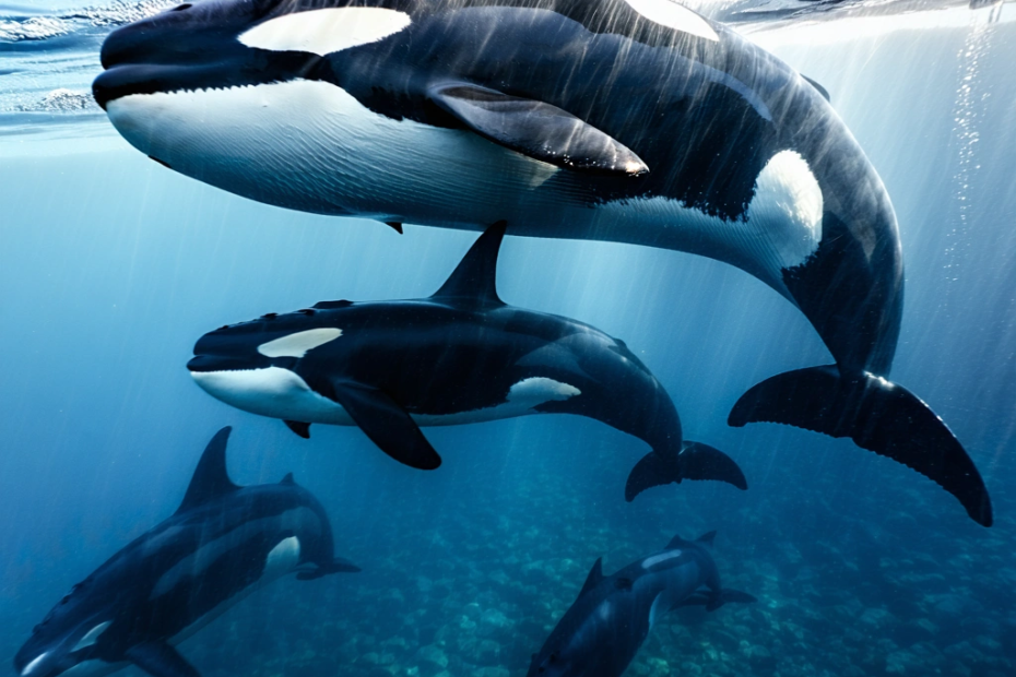 Orcas’ Explosive Play: The Astonishing Game with Giant Sunfish