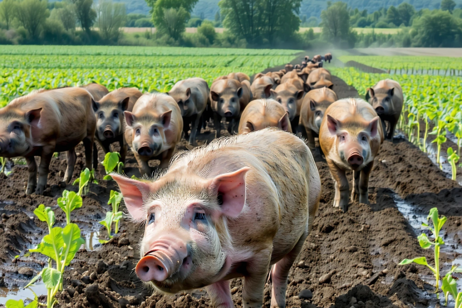 Wild Pigs: America’s Unseen Agricultural Invaders