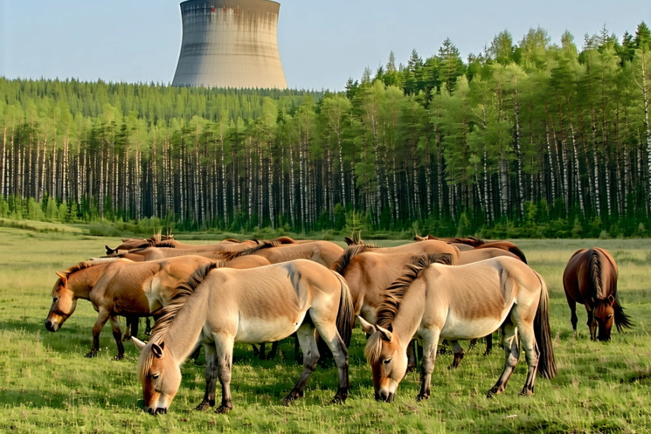 How Wild Horses Are Thriving in Chernobyl’s Forbidden Zone