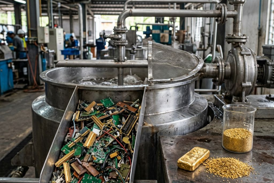Can E-Waste Become Tomorrow’s Gold? Malaysia’s New Refinery Has a 2029 Target