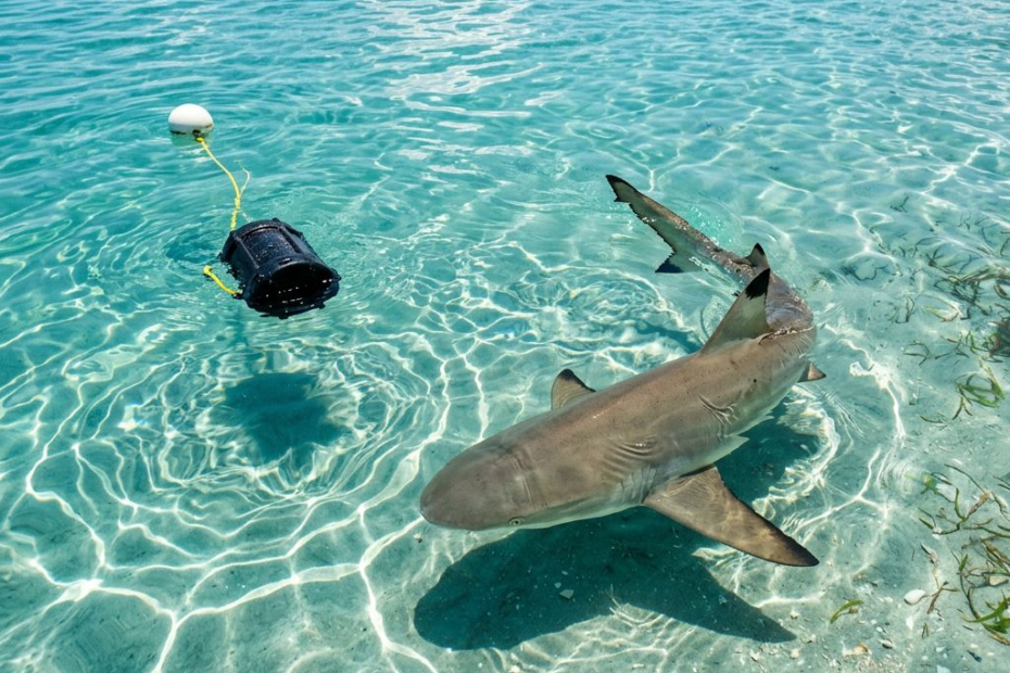 Sharks Turn Away From a Sound Nearly 74 Meters Away—But What Did They Hear?